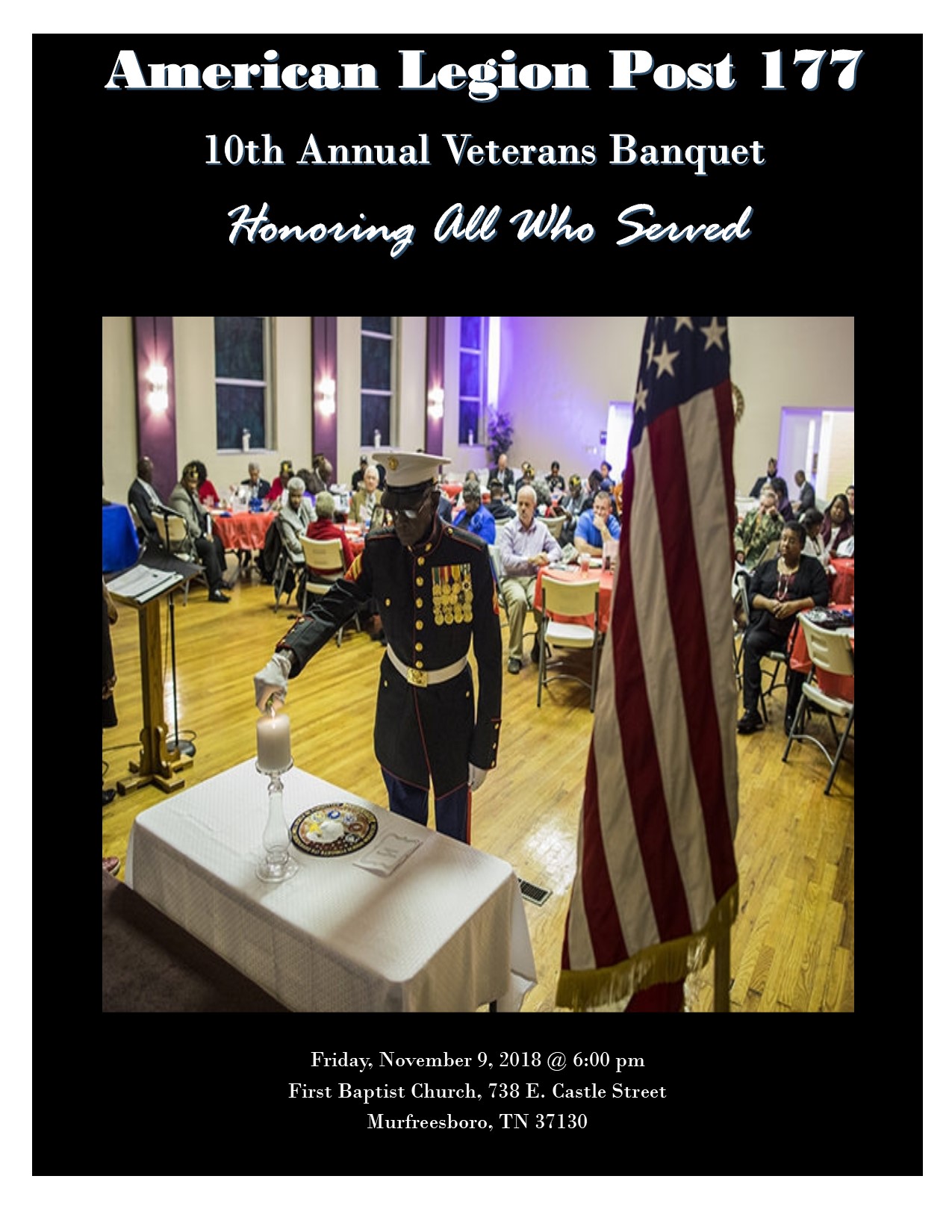 10th Annual Veterans Banquet